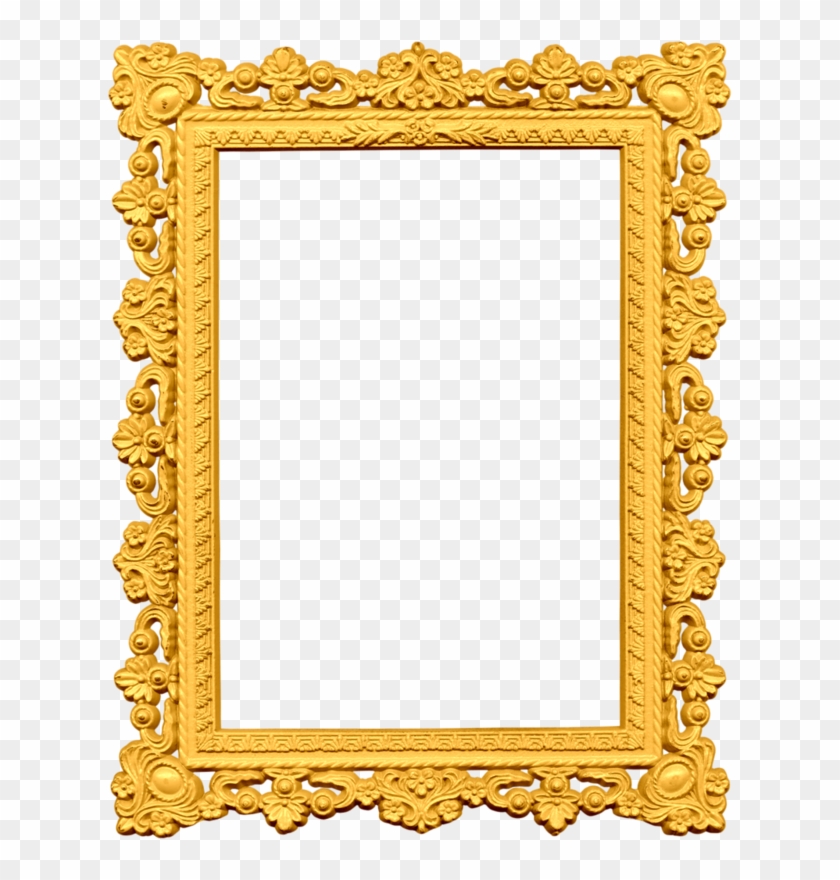 Sammlung, Clipart, Rahmen, Photoshop, Färbung, Führungskräfte, - Gold Picture Frame Png #229396