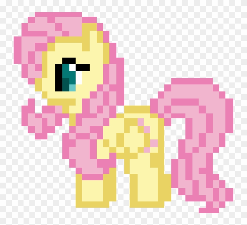Fluttershy By Lemopav - Pixel Pony #230025
