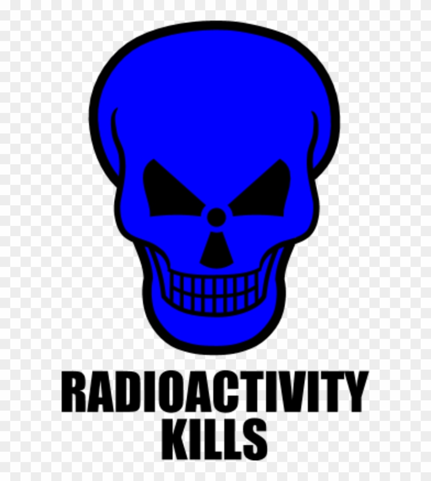 Skull Smiling Radioactivity Kills - Poison #230082