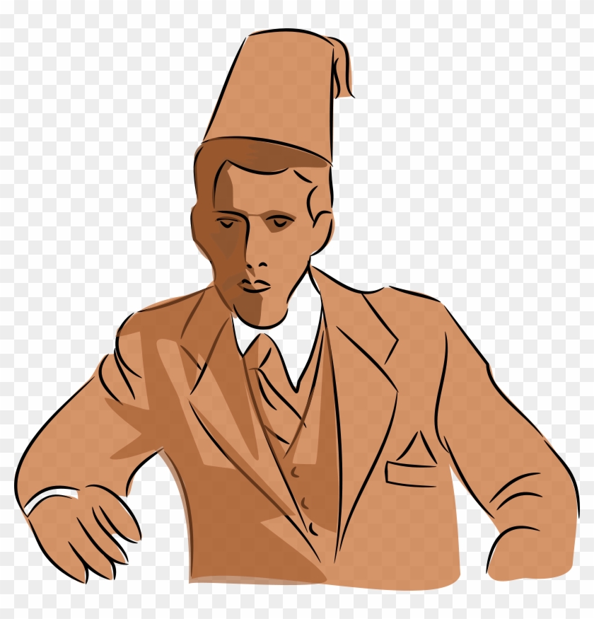 Free Anubis Free Hieroglylph Male Free Philosopher - Man With Fez Illustration #230119