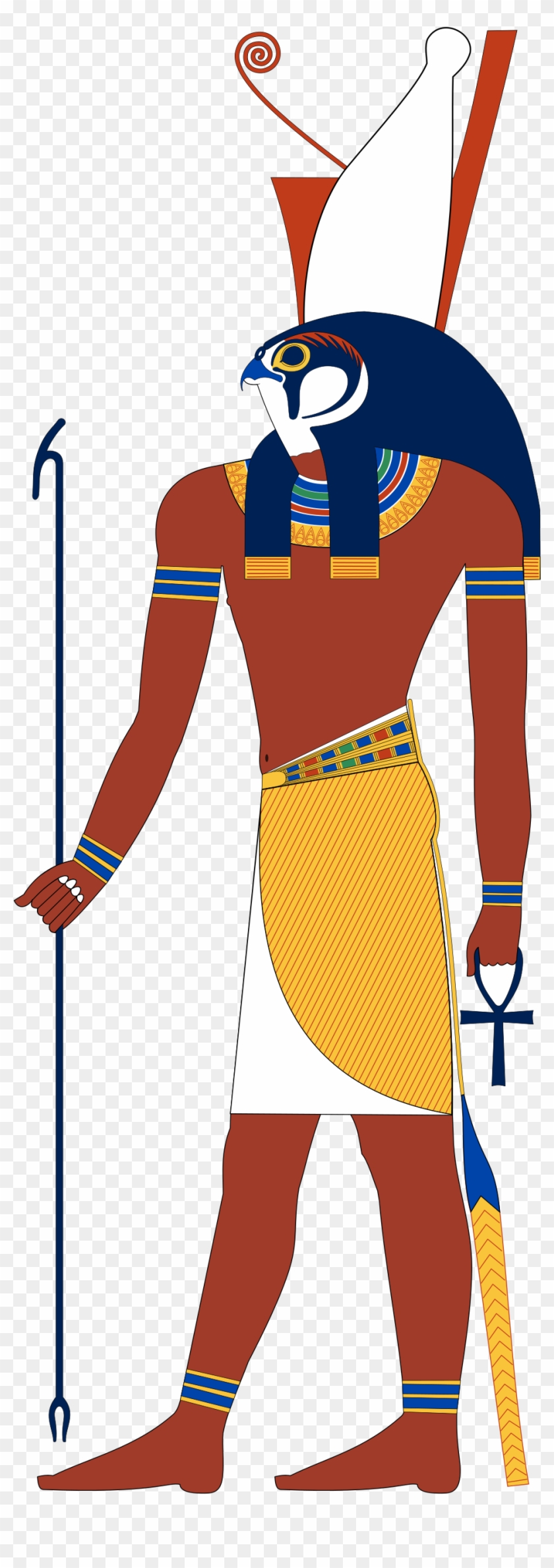 God Of War, Sky, And Falcons - Ancient Egypt God Khonsu #230124