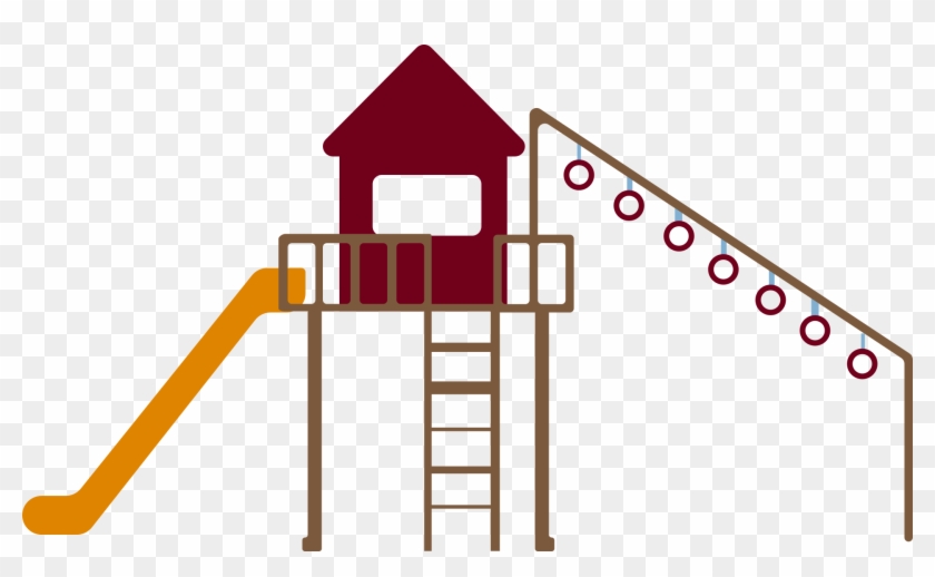 Unterschiedlich Spielhaus Mit Rutsche - Playground Slide #230187