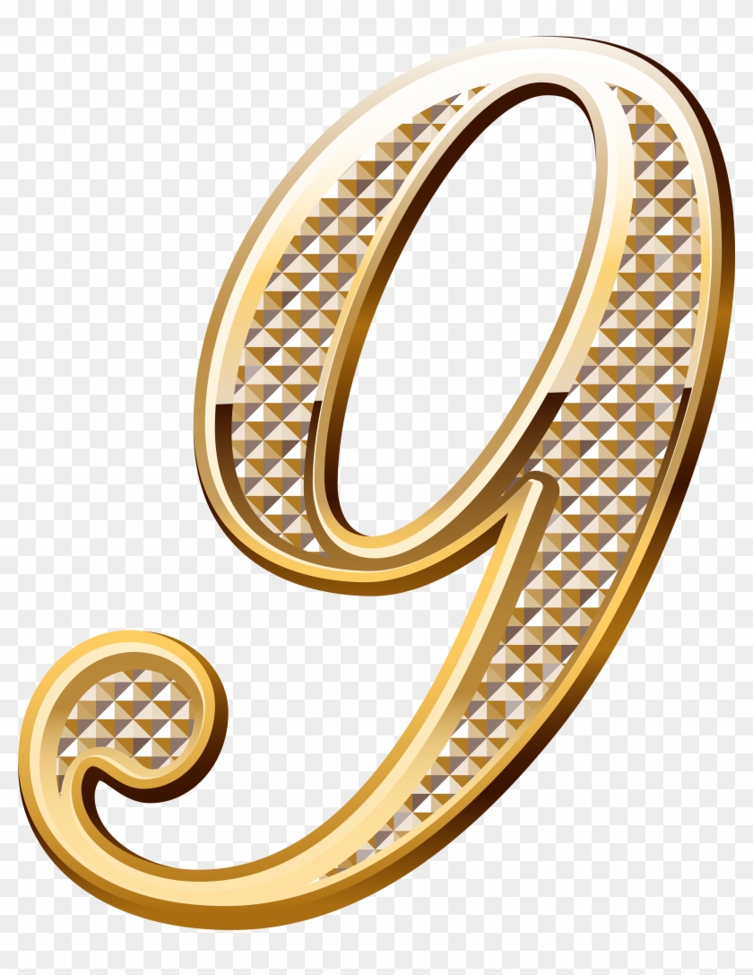 Numbers ‿✿⁀ - Number A Gold Png #230211