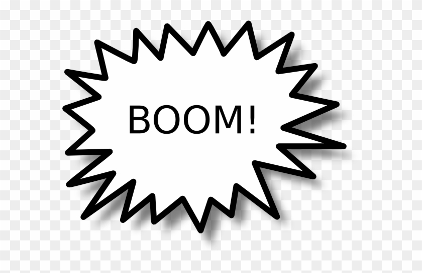 Boom Clip Art - Comic Book Text Box #230439