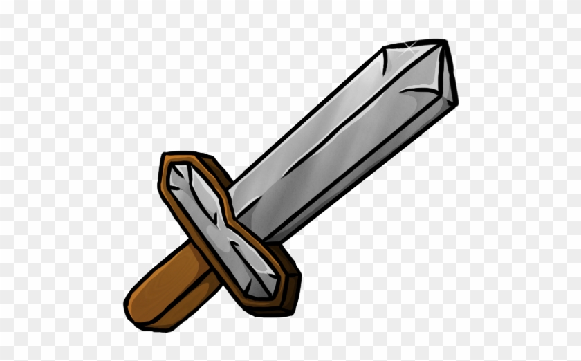 Pixel - Minecraft Iron Sword Icon #230673