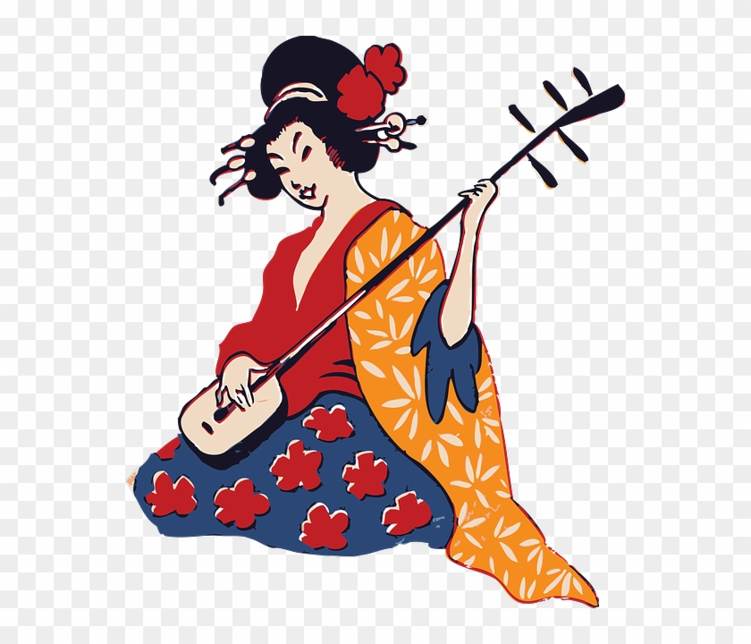 Free Japanese Clip Art - Geisha Png #230712
