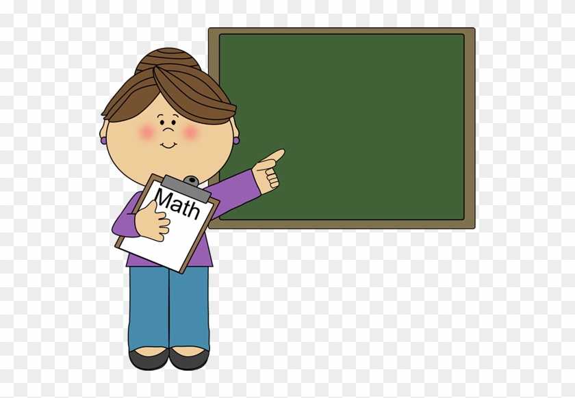 Teacher Clipart - Math Teacher Clipart #230891