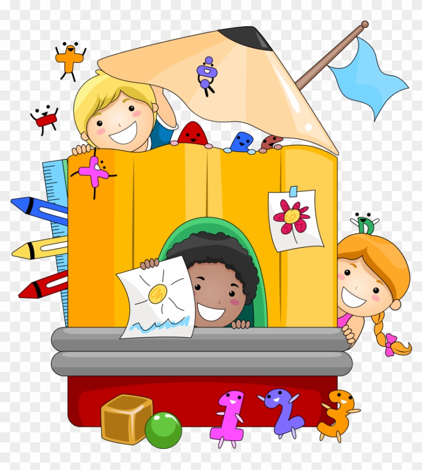 Kindergarten Teacher Pre-school Clip Art - Fun Activities For Kids Coloring Book Edition #230933