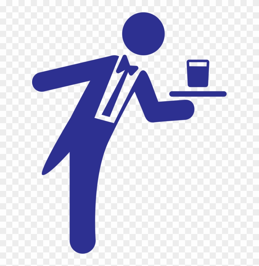 Contractor Clipart Tool Belt - Waiter Icon Png #1457380