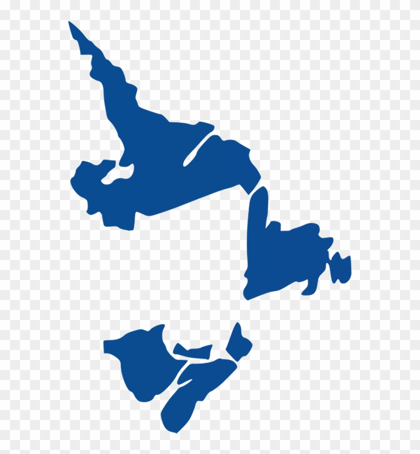 Map Of Atlantic Canada - Three Most Populated Cities In Canada #1457383