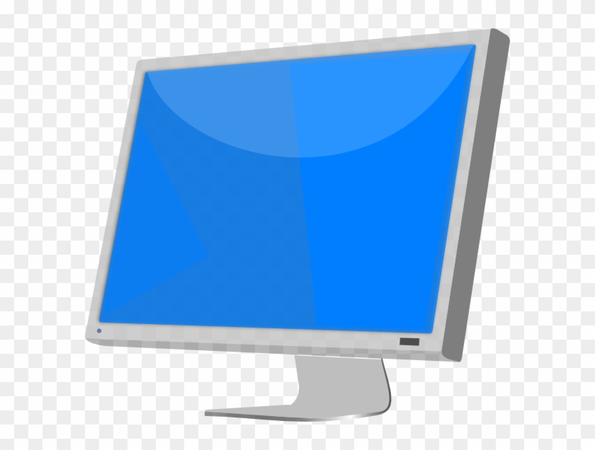 Monitor3 Clip Art At Clker - Computer Transparent #1457481