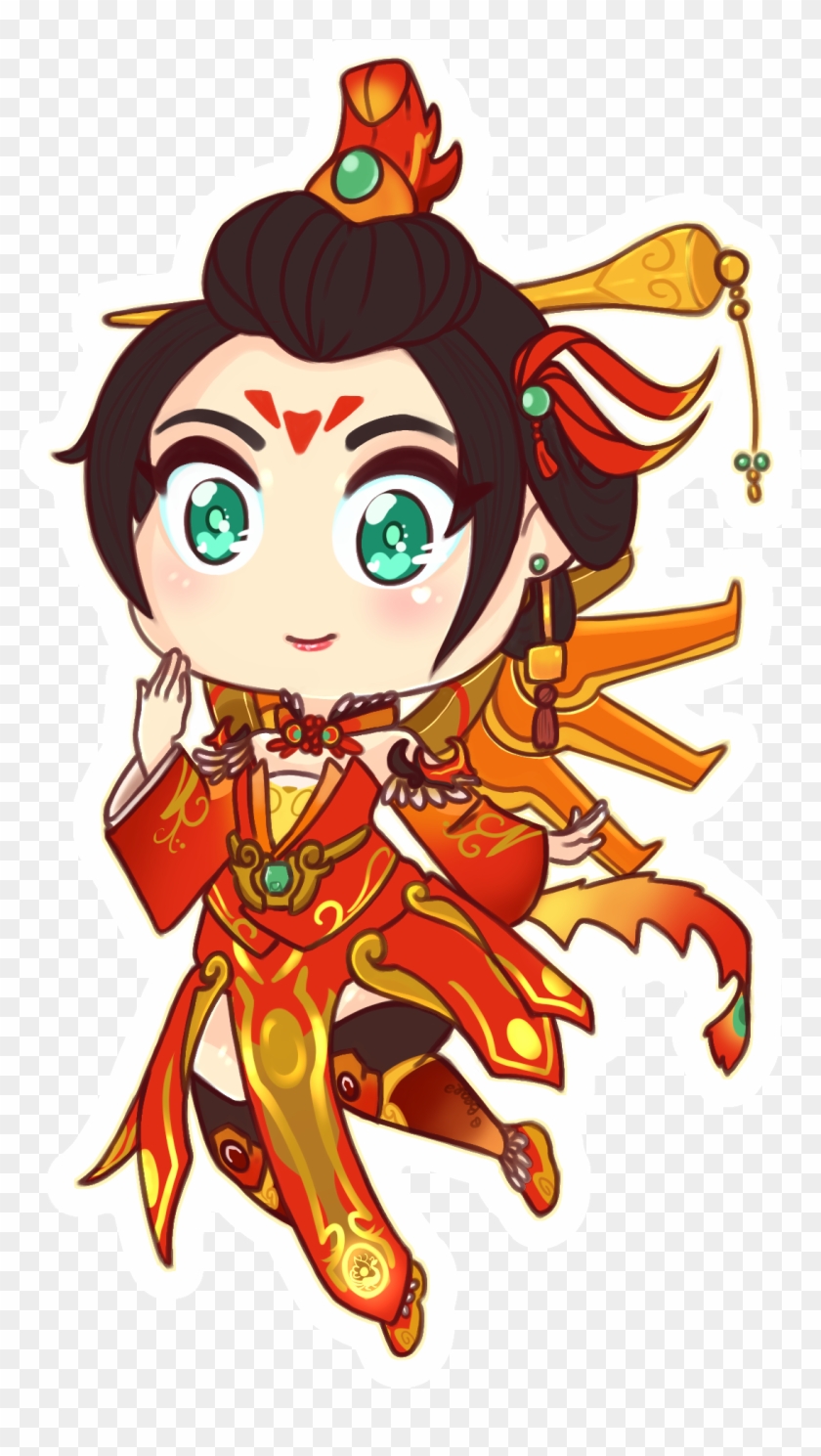 Overwatch Stickers Brigitte And Zhuque Heckin Bear - Overwatch Stickers Brigitte And Zhuque Heckin Bear #1457525