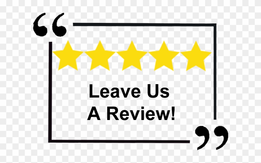 Leave Us A Review - Believe In Yourself And Work Hard #1457627