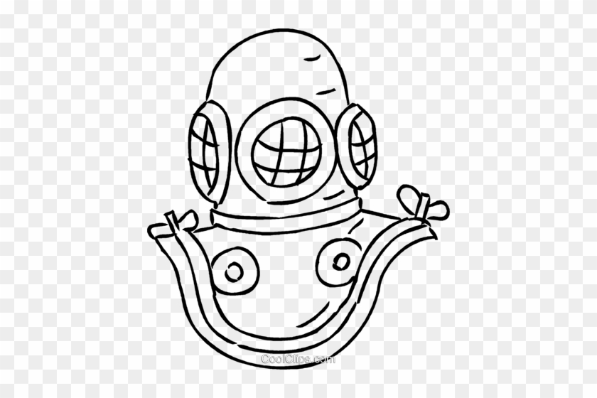 Scuba Diving Vektor Clipart Bild - Doodle #1457762