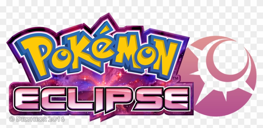 Eclipse Clipart Moon Logo - Pokemon Sun And Moon #1458034