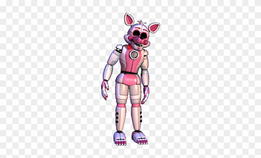 Fun Time Clipart - Fnaf Scooped Funtime Foxy #1458091