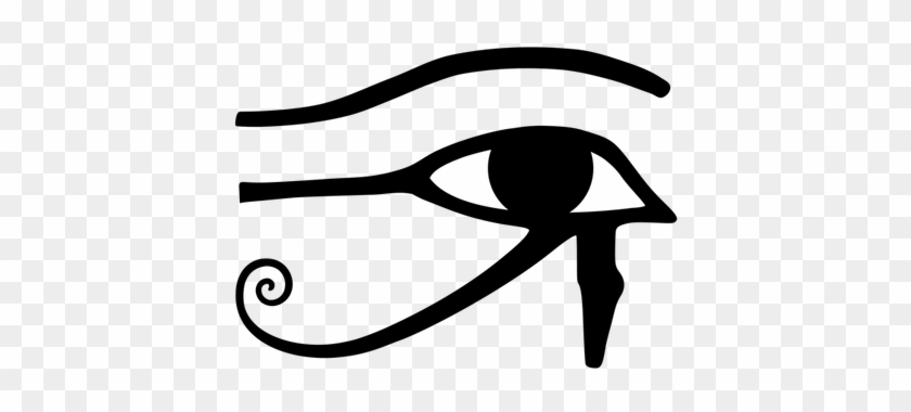 Picture Black And White Stock Egyptian Symbols Of Full - Eye Of Horus Svg #1458171