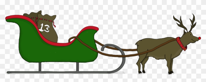 Santa Sleigh Holidays - Portable Network Graphics #1458179