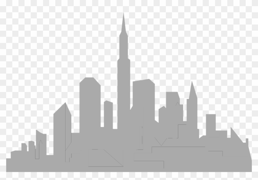 New York Sky Clip Art - City Clipart Transparent Background #1458184