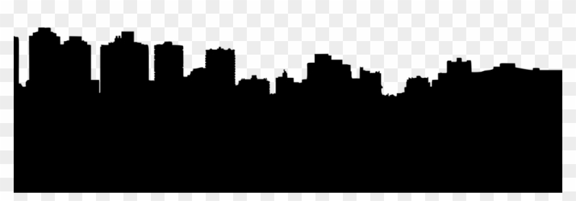 Skyline Cityscape Silhouette Art - Portable Network Graphics #1458188