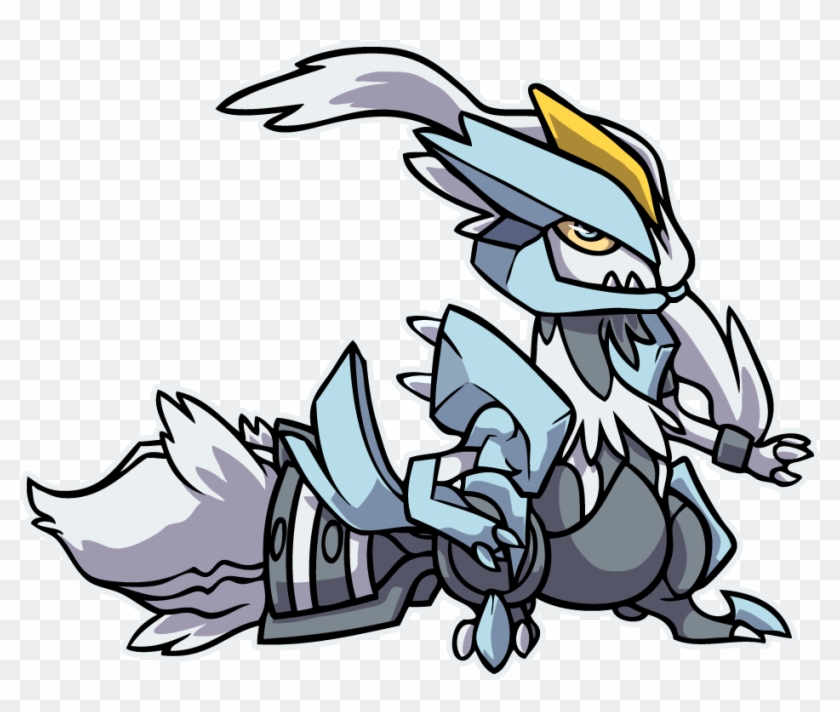 More Like Kyurem New Form - Pokemon Baby Kyurem White - Free Transparent  PNG Clipart Images Download