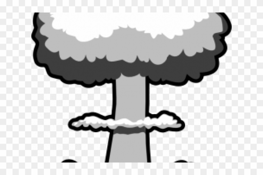 Explosions Clipart File - Nuclear Mushroom Cloud Clipart #1458228