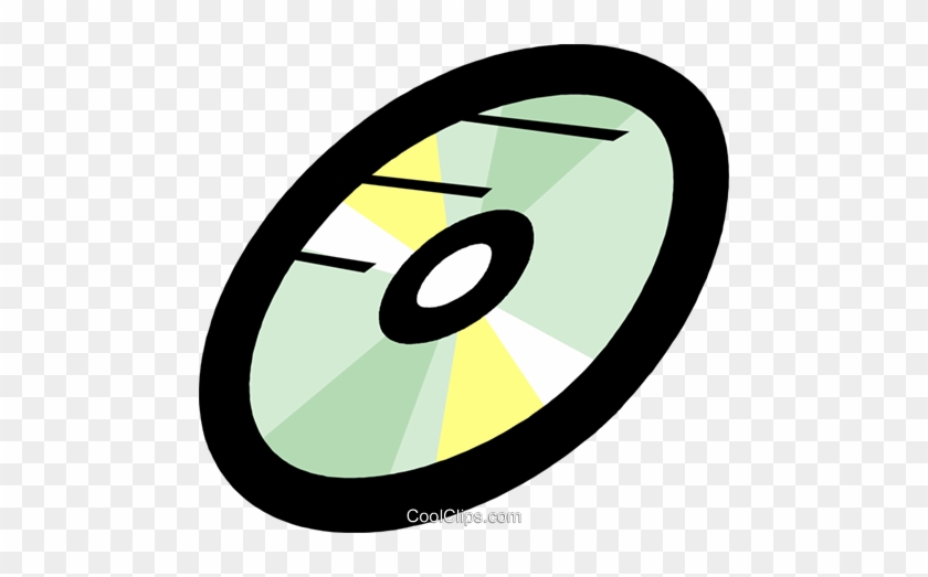 Compact Discs Cd's Royalty Free Vector Clip Art Illustration - Circle #1458440