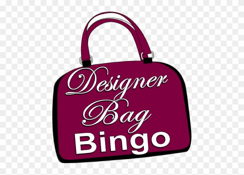 "designer Bag Bingo" Featured On A Red Purse - Designer Bag Bingo #1458445