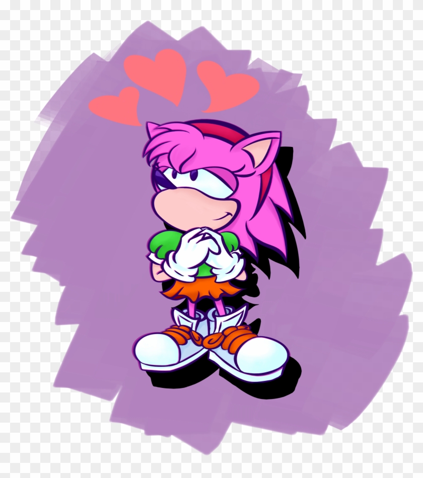 Clip Art Download Amy Rose Sonic Style By Jingiejangie - Amy Rose #1458449