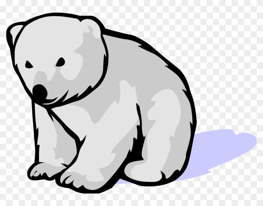 Svg Transparent Download Christmas Polar Bear Clipart - Polar Bear Clipart Png #1458521