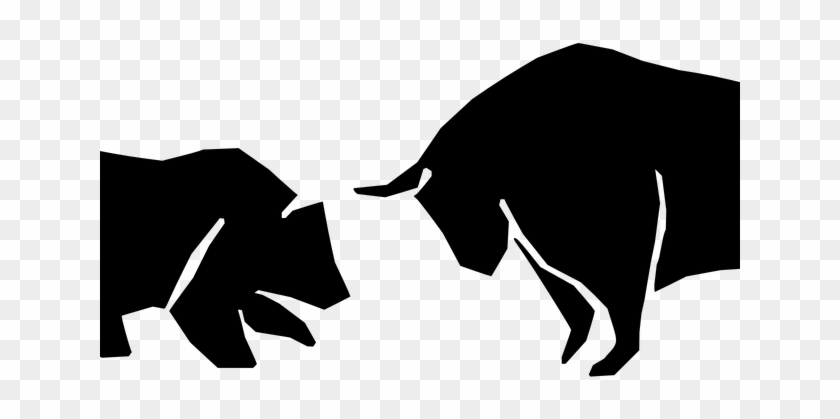 Bull Clipart Bear - Bulls And Bears Logo #1458623