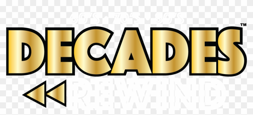 Decades Rewind Gold Logo Live Concert Band - Decades Rewind Gold Logo Live Concert Band #1458853