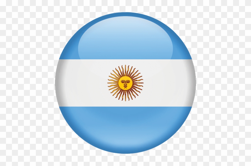 Country Flag Of Argentina - Argentina Flag Circle Png #1458918