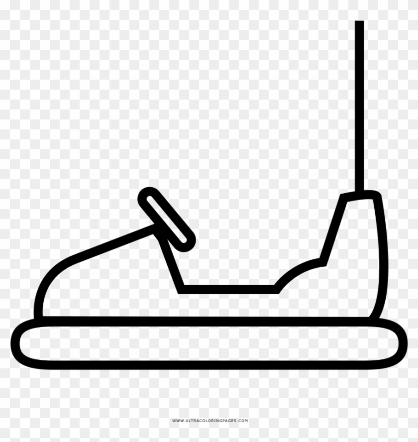 Bumper Car Coloring Page - Bumper Cars Coloring Pages #1459047