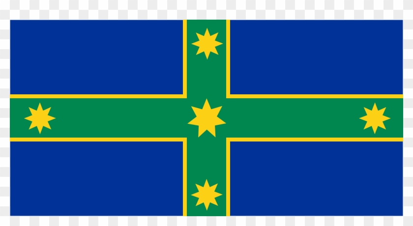 Australian Flag Proposal Green And Gold Eureka Flag - Eureka Flag Green And Gold #1459248