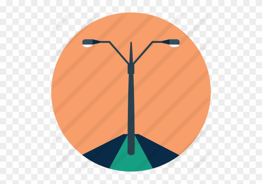 Lamppost Free Icon - Street Light Icon Png #1459256