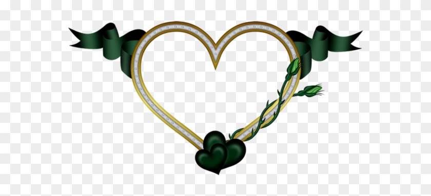 H Dont Break My Heart, Love Heart, Clipart Design, - Yeşil Süs Png #1459273