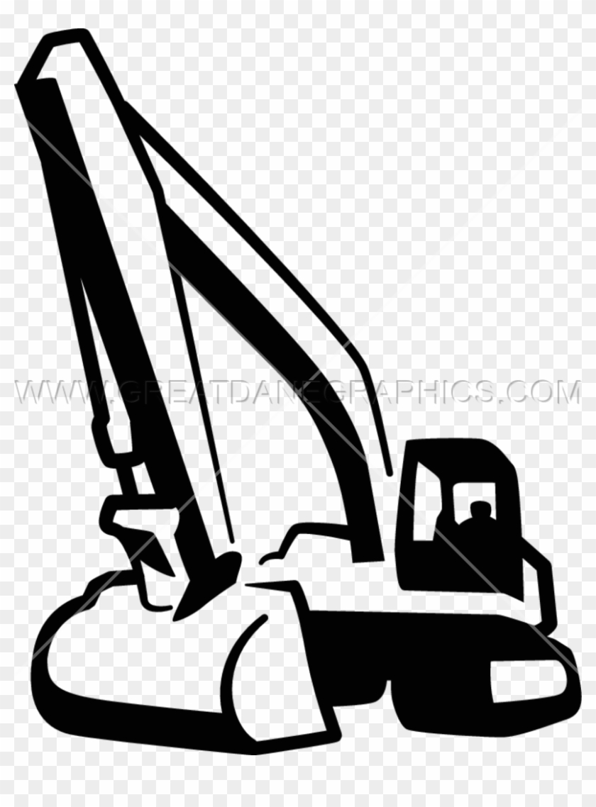 Picture Free Library Production Ready Artwork For T - Backhoe #1459330