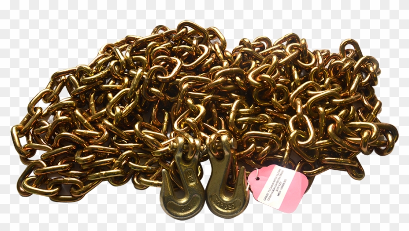 Clip Art 5/16″ 20′ Chain With Grab Hooks With Transparent - Portable Network Graphics #1459331