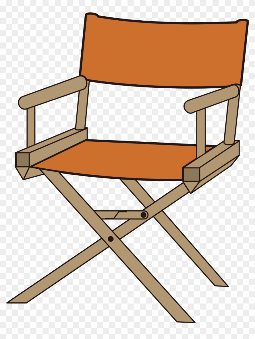 Chair Clip Silla Freeuse Download - Director Chairs Clip Art #1459382