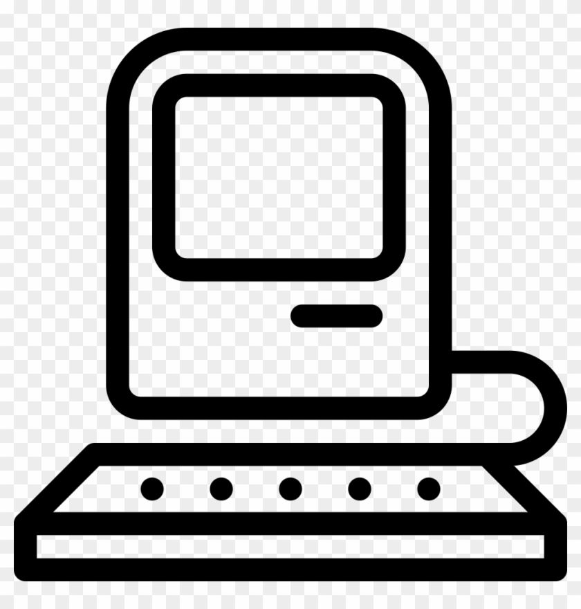 Svg Library Download Computer Svg Vintage - Vintage Computer Icon #1459390