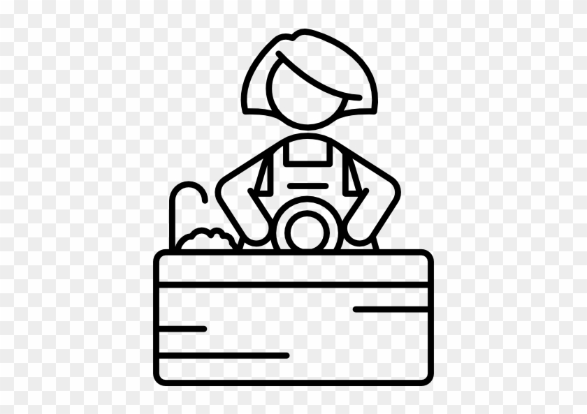 Wash Drawing Dish Washing Library - Washing Dishes Icon Png #1459563