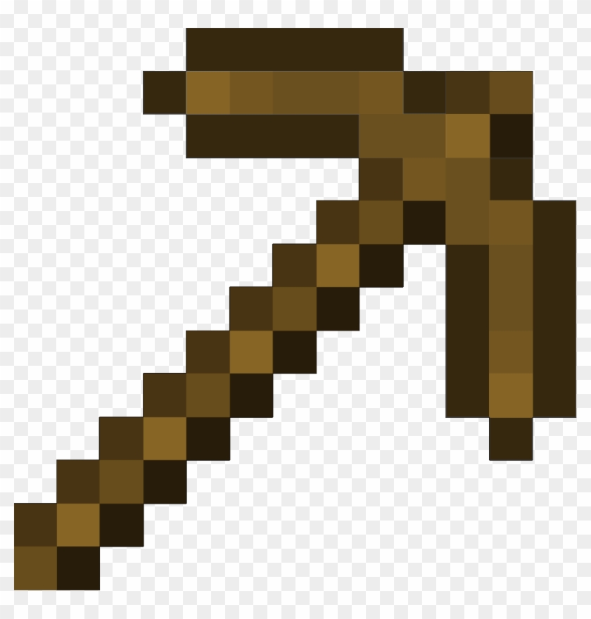 Minecraft Clipart Minecraft Pickaxe - Minecraft Stone Pickaxe #1459590