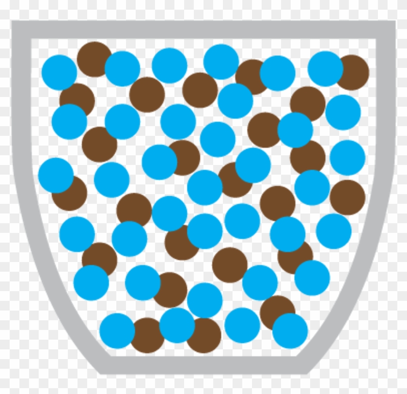 Coffee Molecules Evenly Spread Out Through Cup Of Water - Coffee Molecules Evenly Spread Out Through Cup Of Water #1459613