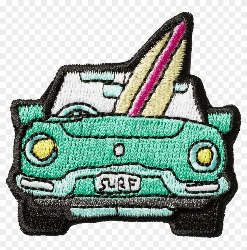 Beach Car Sticker Patch - Stoney Clover Lane Beach Car Sticker Patch - Green #1459639