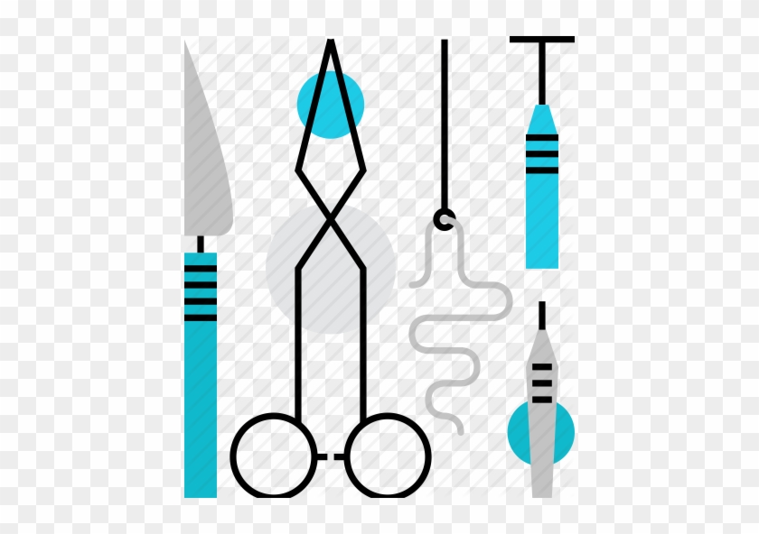 Medical Stitches Clipart - Medical Instruments Icon Png #1459652