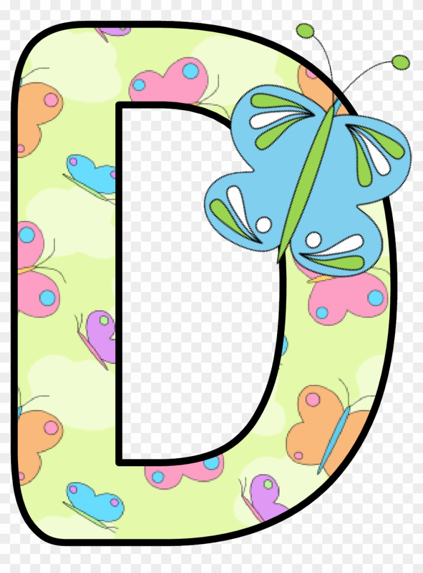Butterfly Alphabet Letter Clip Art - Butterfly Alphabet B Clipart #1459872