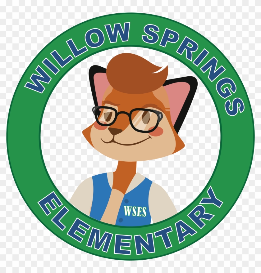 Life Is Good Clipart Elementary - Willow Springs Elementary Fox #1459961