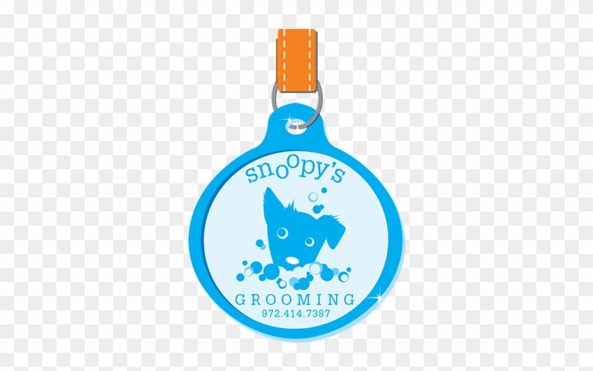 Snoopys Grooming Dog Tags - Snoopy's Grooming #1460081
