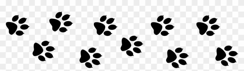 Benefits To Mobile Grooming - Dog Paw Print Header #1460118
